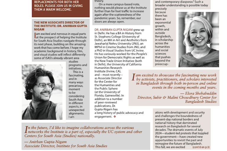 ISAS newsletter for 2024